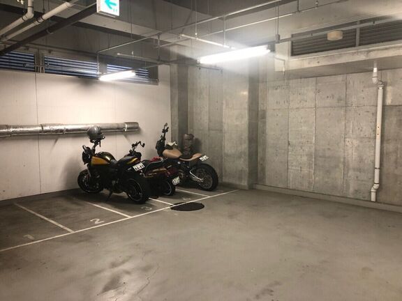 Motor bike parking