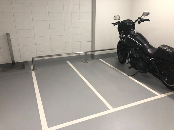 Motor bike parking