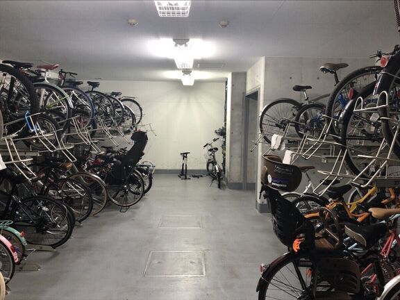 Motor bike parking