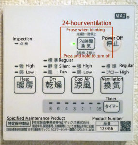24-hour ventilation system