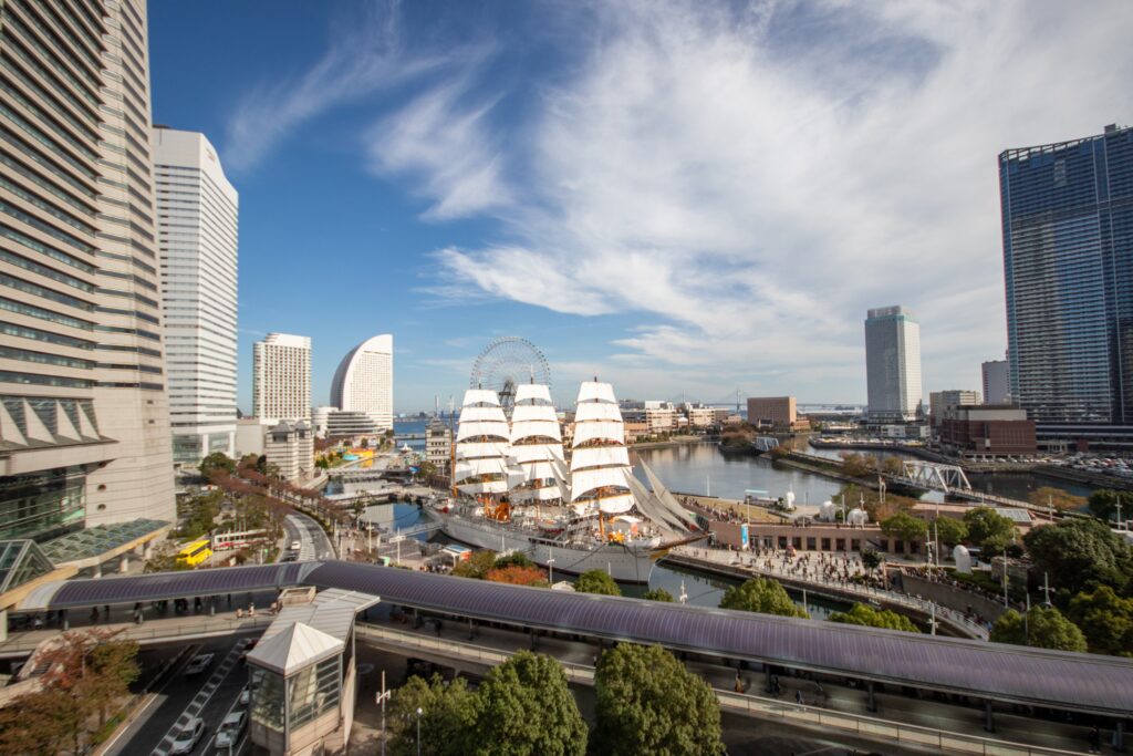 Minato Mirai 21 district 