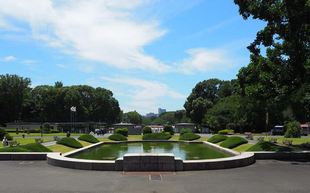 Greenery Ueno park